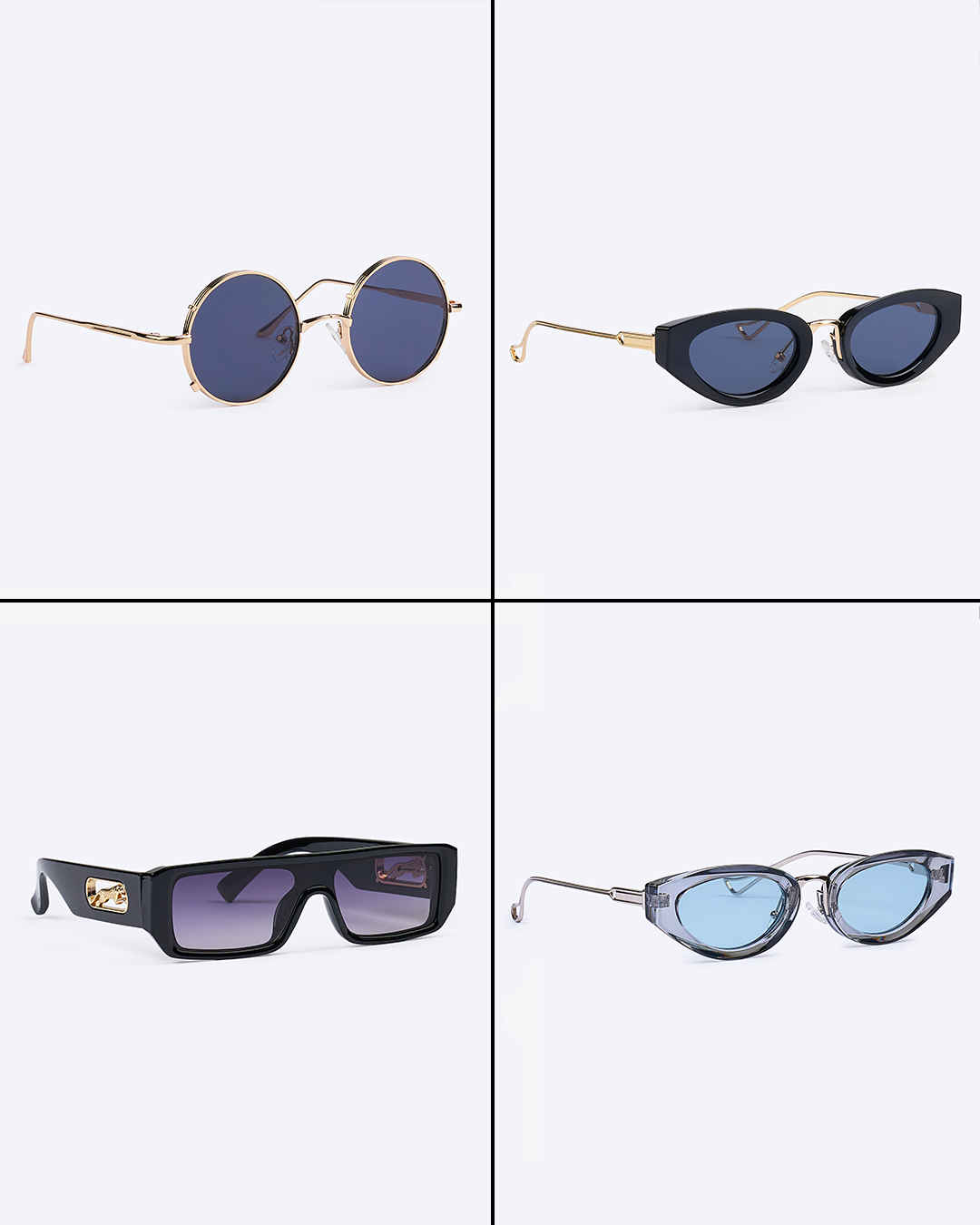 #BryseeT Set 4 Perechi de Ochelari Dama 2+2