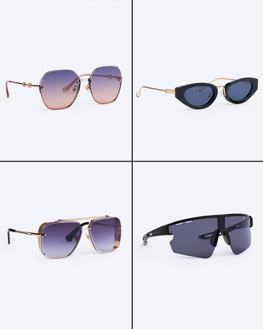 #BryseeA Set 4 Perechi de Ochelari 2 Dama + 2 Barbati