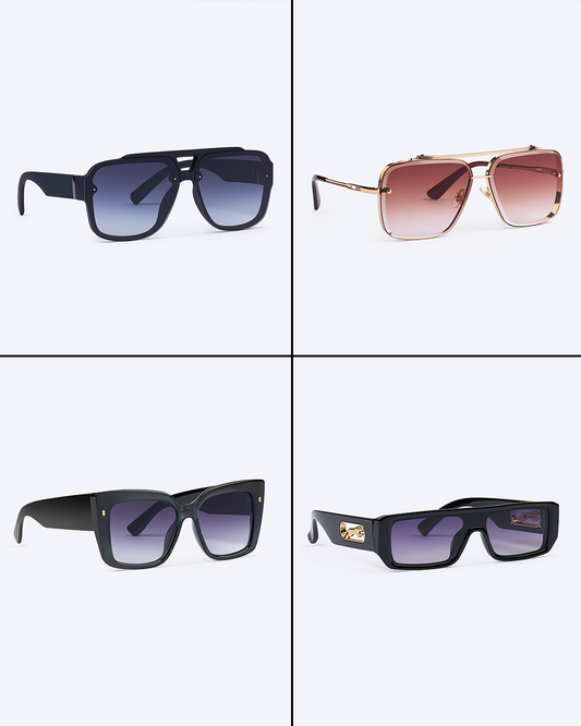 #BryseeAB Set 4 Perechi de Ochelari 2 Dama + 2 Barbati