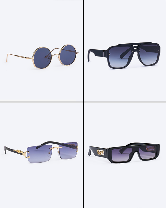 #BryseeAA Set 4 Perechi de Ochelari 2 Dama + 2 Barbati