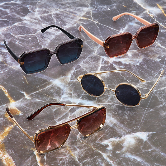 #BryseeC Set 4 Perechi de Ochelari Dama 2+2