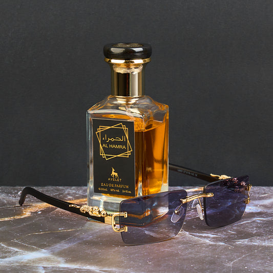 Pachet Premium Barbati Ochelari de Soare + Parfum Arabesc